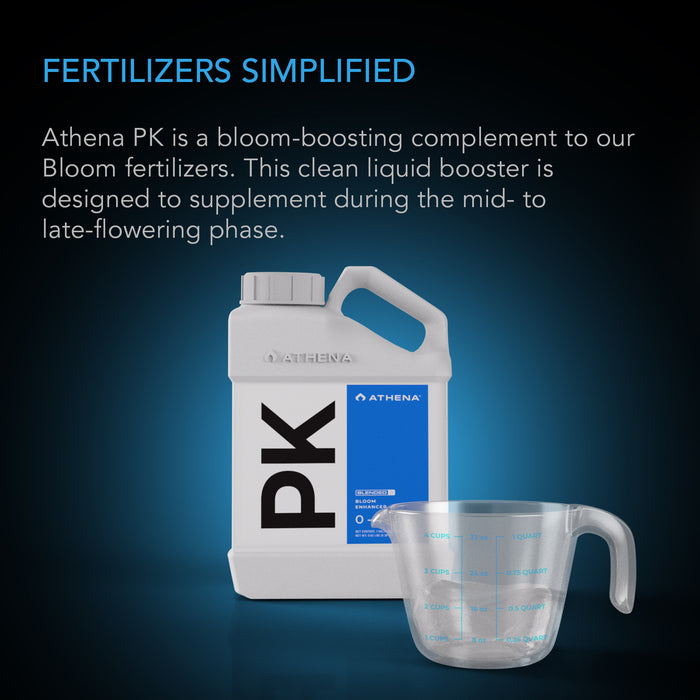 Athena PK | Flowering Phase Fertilizer, Phosphorus and Potassium Supplement Bloom Enhancer for High-Yielding Plants | 1 Gallon (US Only) - LED Grow Lights Depot