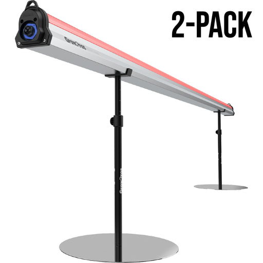 GrowPros 8′ 250W Under Canopy Grow Light | Deep Red Spectrum | Model 2 (2-Pack)  - LED Grow Lights Depot