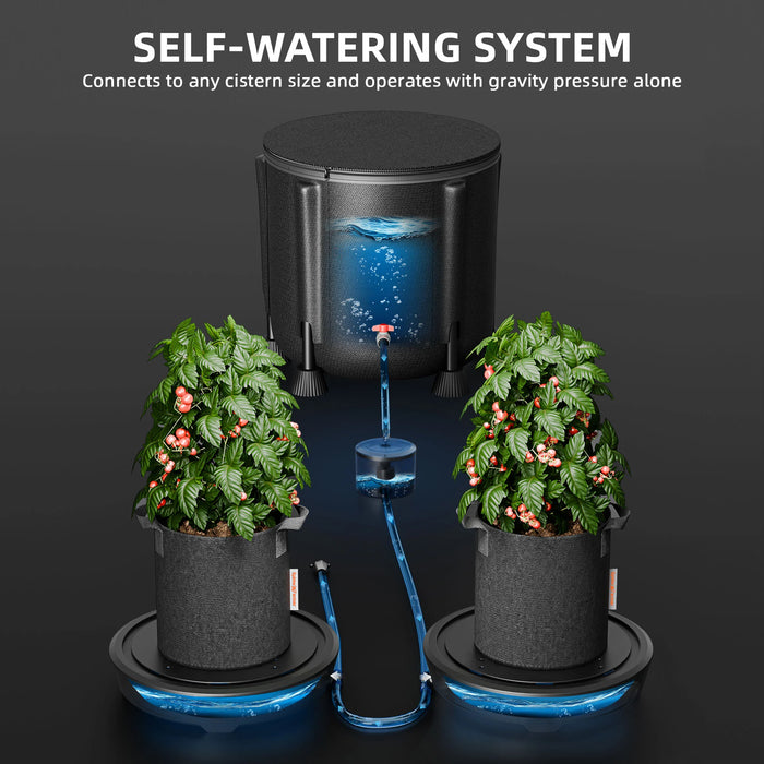 Spider Farmer 2-Pot Self-Watering System Kit  - LED Grow Lights Depot