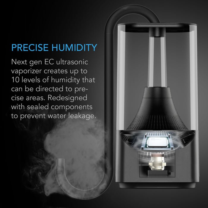 AC Infinity 4.5L CloudForge T3 Humidifier | Smart Controls | Targeted Vaporizing - LED Grow Lights Depot