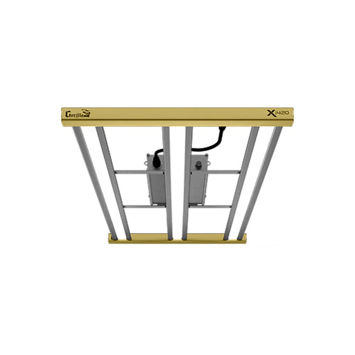 Gorilla Xi420 LED Grow Light | Full Spectrum 420W Fixture with 3-Channel IR/UV, App Functionality | Samsung & OSRAM Diodes | 2x4 to 3x4 Grow Spaces - LED Grow Lights Depot