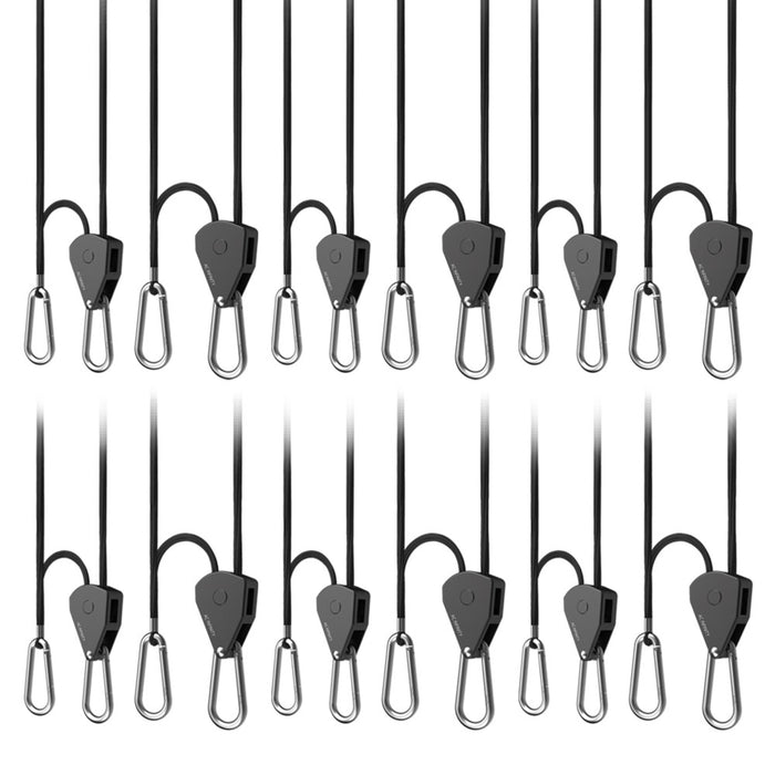 AC Infinity Heavy Duty Rope Clip Hangers | Six Pairs  - LED Grow Lights Depot