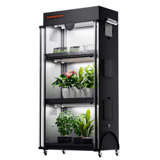 Spider Farmer 4-Tier Plant Stand with 108W Grow Lights | PRE-ORDER: In stock mid-late January - LED Grow Lights Depot