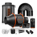 Spider Farmer 4-Inch Inline Fan Kit | 205 CFM | GGS Controller, Carbon Filter and Ducting Combo - LED Grow Lights Depot
