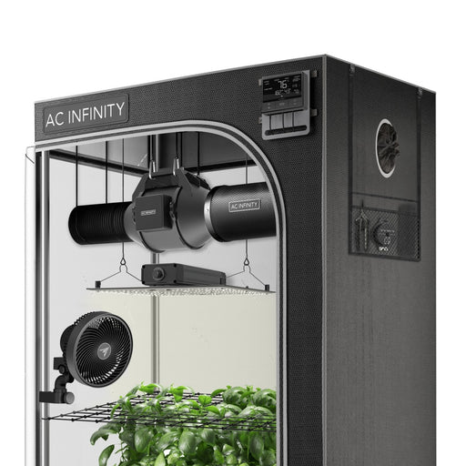 AC Infinity ADVANCE Grow Tent System 2' x 2' | 1-Plant Kit | Integrated Smart Controls To Automate Ventilation, Circulation, Full Spectrum LM301H LED Grow Light - LED Grow Lights Depot