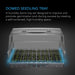 AC Infinity Heavy-Duty Humidity Dome Kit w/ Height Extension | Large Clear Dome | 6x12 Tray - LED Grow Lights Depot